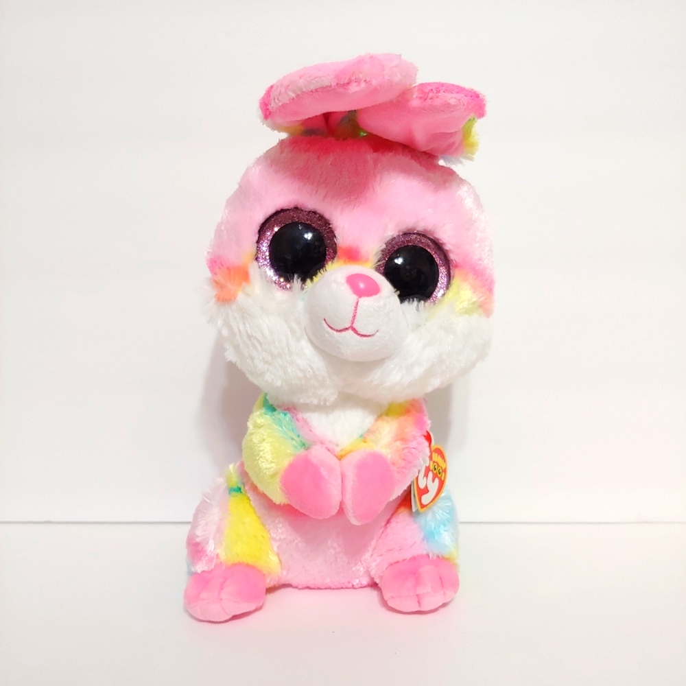 Ty beanie boo colorful lollipop bunny